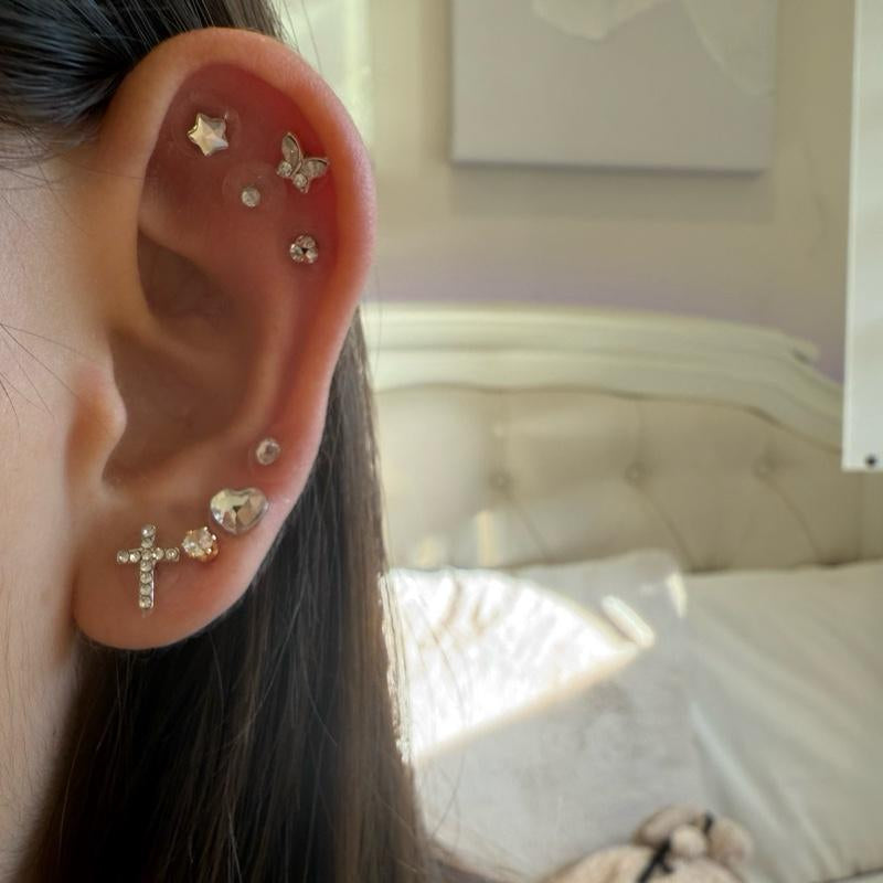 Acujewlery Acupressure Ear Jewlery Seeds