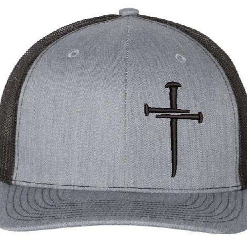 Christian Hats for Men/Women Jesus 3 Nail Cross Hat Premium Snapback