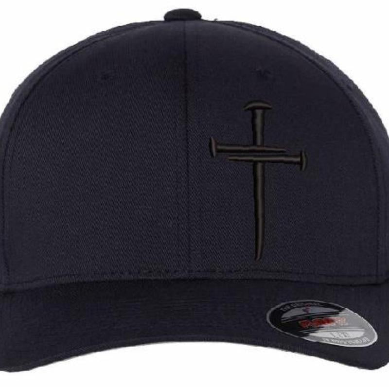 Christian Hats for Men/Women Jesus 3 Nail Cross Hat Premium Snapback