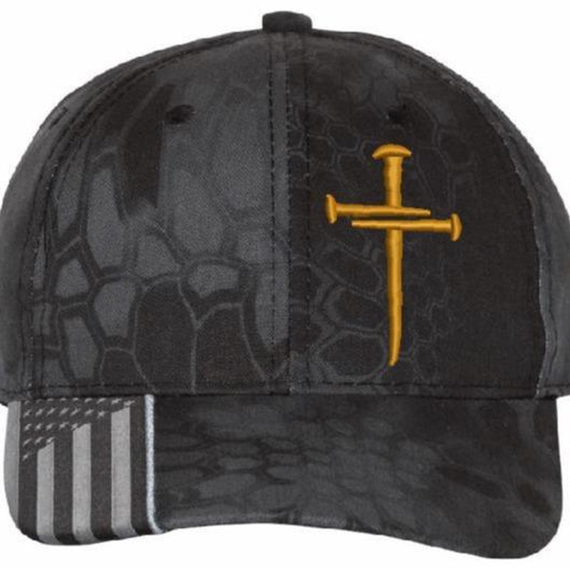 Christian Hats for Men/Women Jesus 3 Nail Cross Hat Premium Snapback