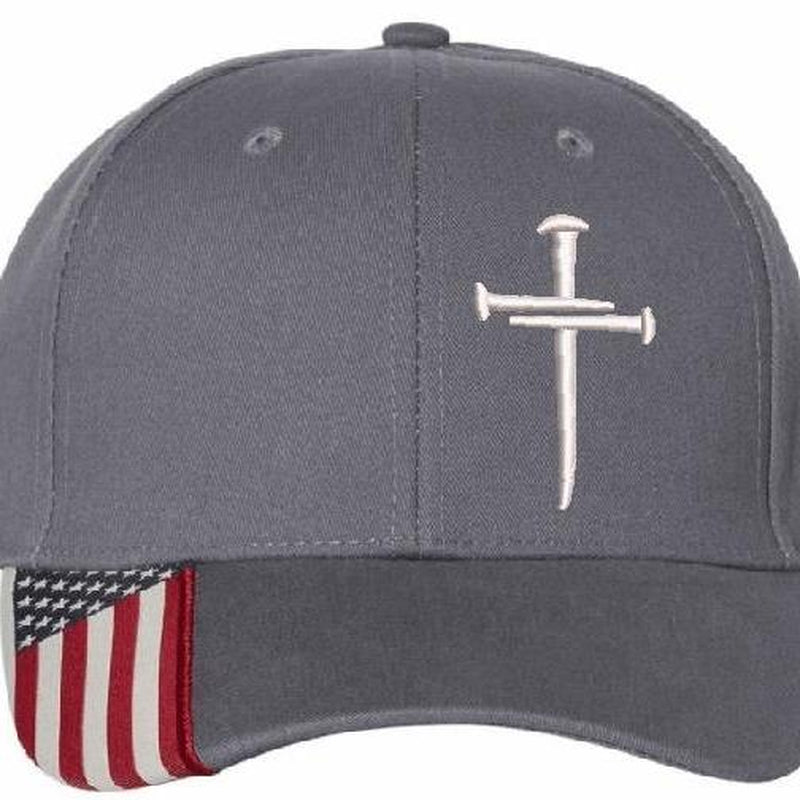 Christian Hats for Men/Women Jesus 3 Nail Cross Hat Premium Snapback
