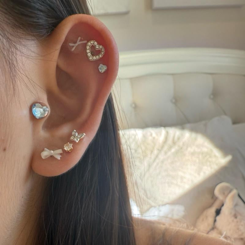 Acujewlery Acupressure Ear Jewlery Seeds