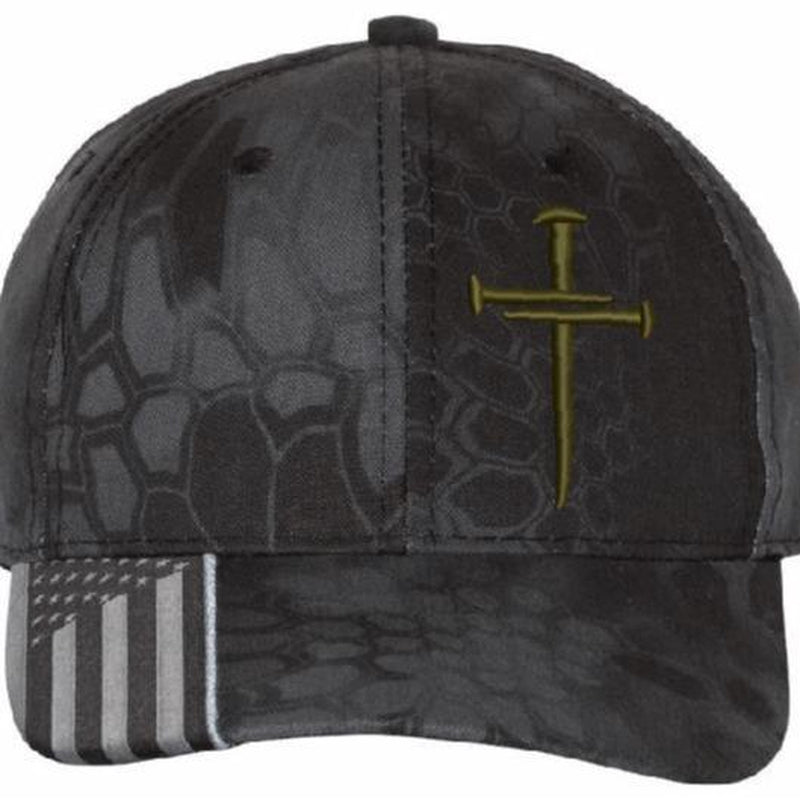 Christian Hats for Men/Women Jesus 3 Nail Cross Hat Premium Snapback 