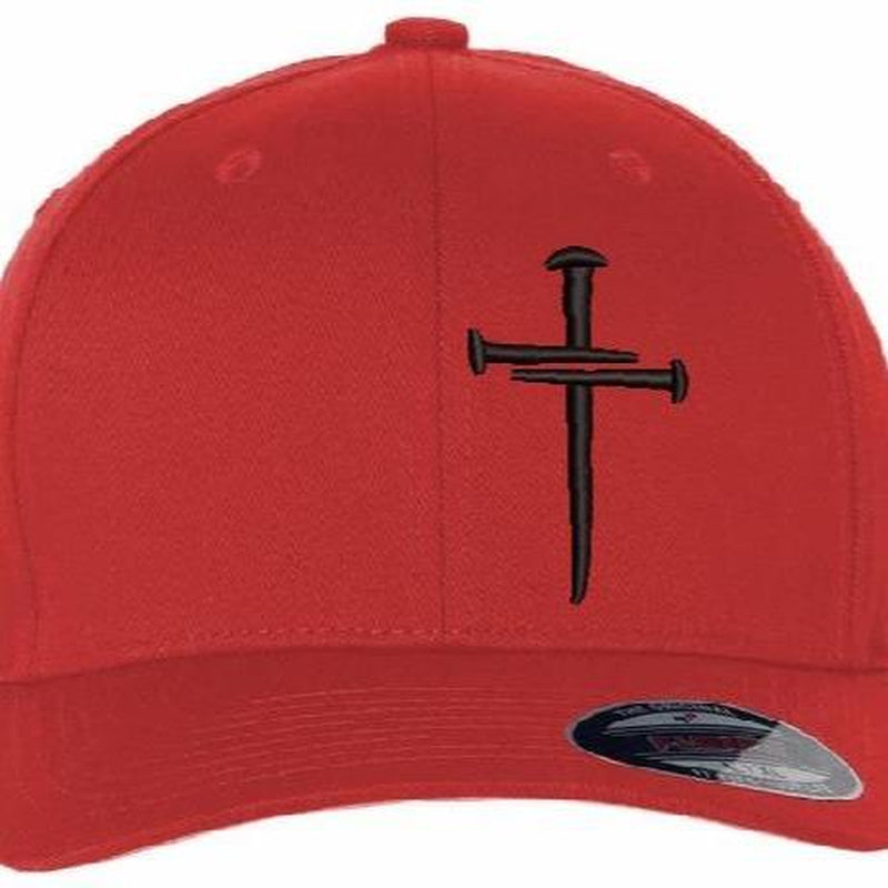 Christian Hats for Men/Women Jesus 3 Nail Cross Hat Premium Snapback 
