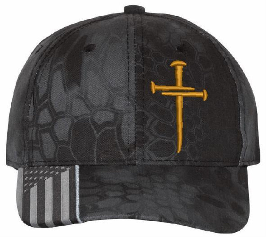Christian Hats for Men/Women Jesus 3 Nail Cross Hat Premium Snapback 