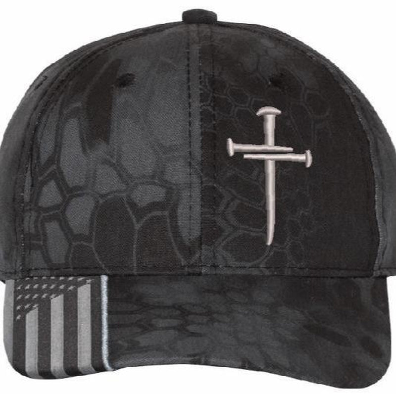 Christian Hats for Men/Women Jesus 3 Nail Cross Hat Premium Snapback 