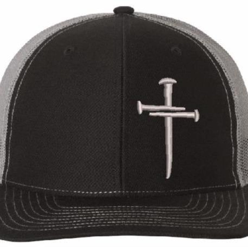 Christian Hats for Men/Women Jesus 3 Nail Cross Hat Premium Snapback 