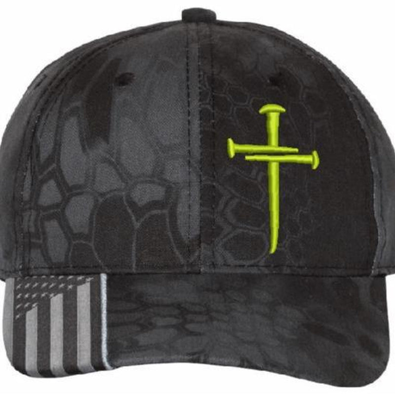 Christian Hats for Men/Women Jesus 3 Nail Cross Hat Premium Snapback 