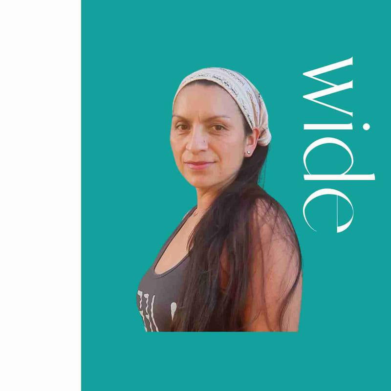Wide Boho Yoga Headband for Women and Men - Includes ONE Item