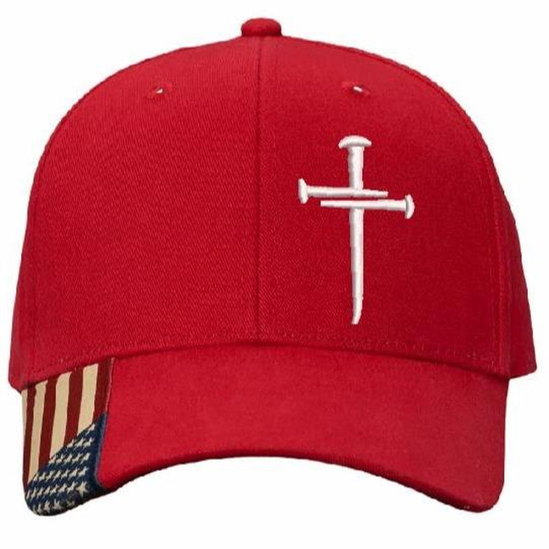 Christian Hats for Men/Women Jesus 3 Nail Cross Hat Premium Snapback 