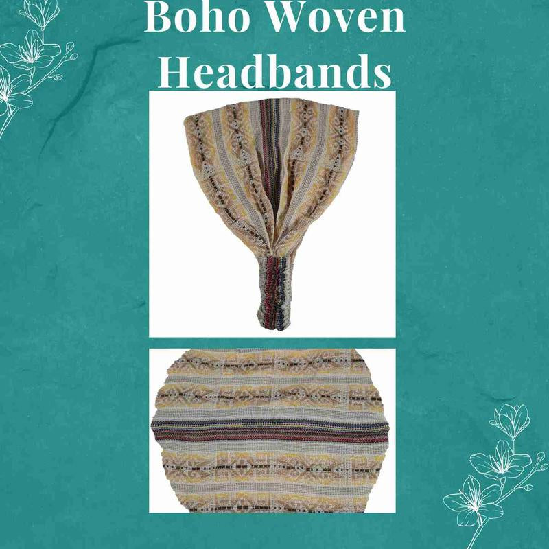 Wide Boho Yoga Headband for Women and Men - Includes ONE Item