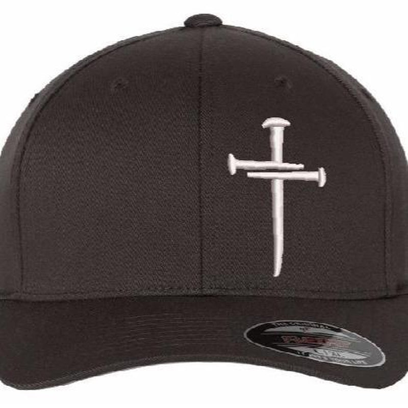 Christian Hats for Men/Women Jesus 3 Nail Cross Hat Premium Snapback 